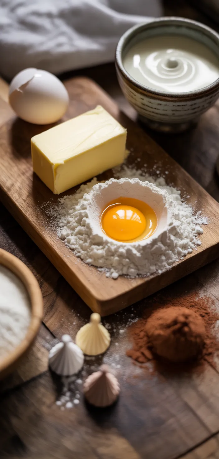 Ingredients photo for Easy Hershey's Red Velvet Blossoms Cookies Recipe