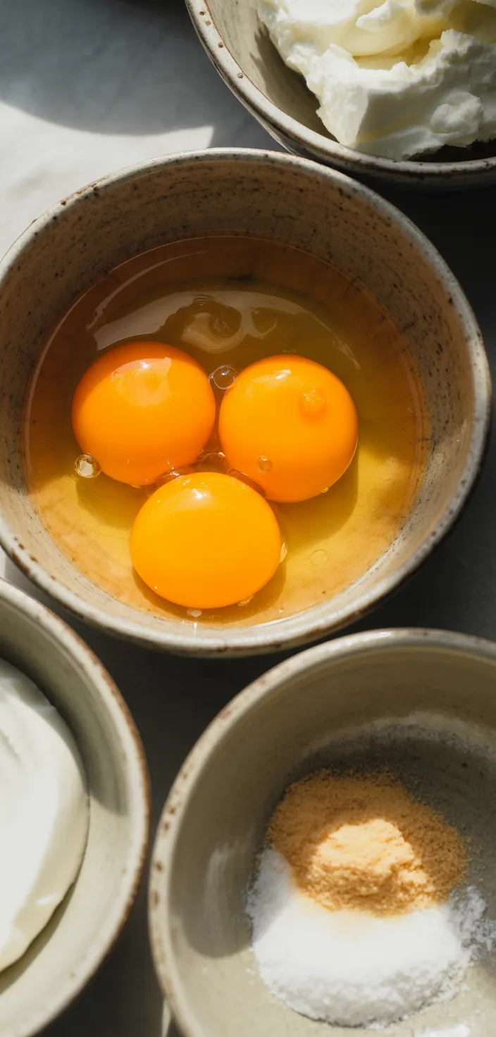 Ingredients photo for Keto Cloud Bread Recipe (Oopsie Bread Rolls)