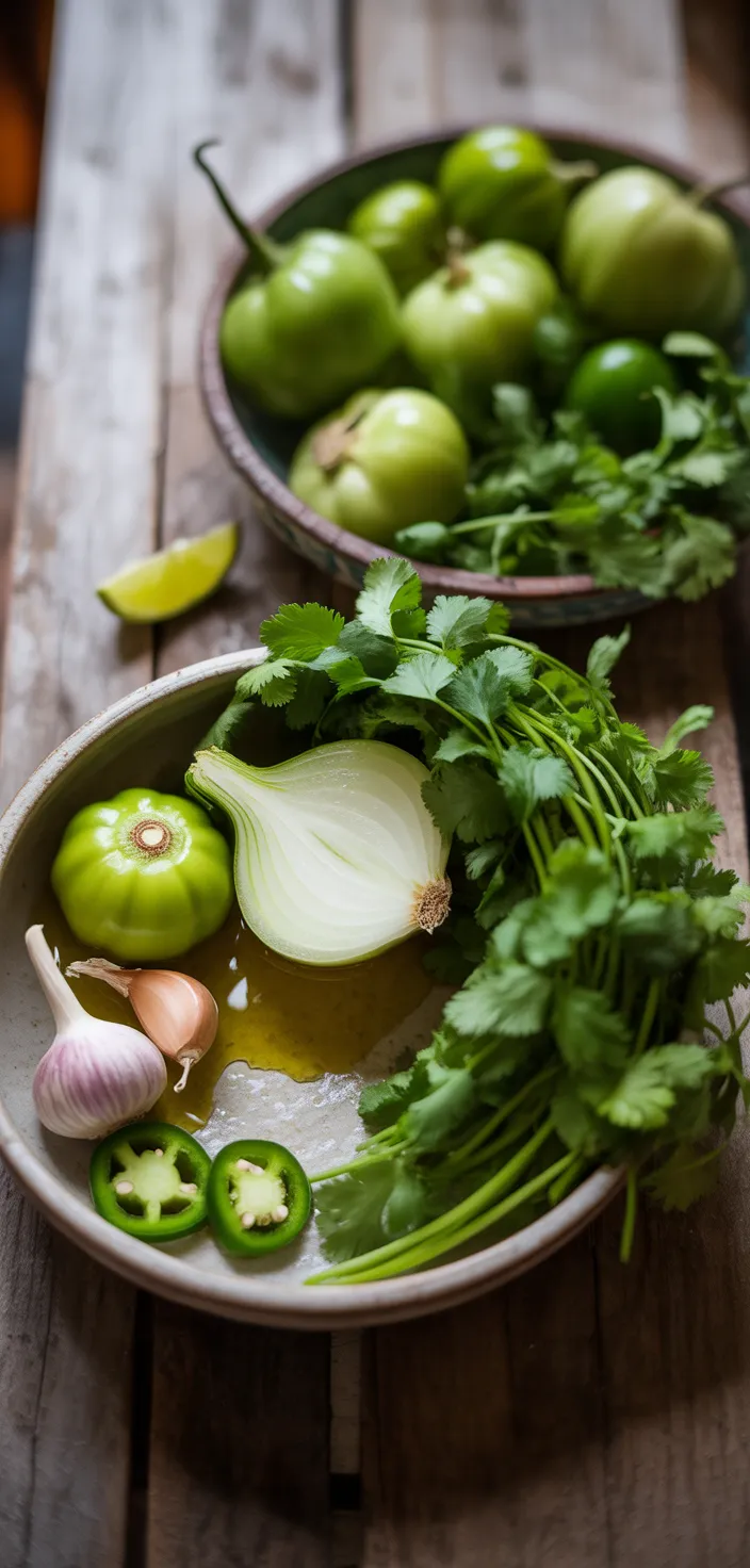 Ingredients photo for Salsa Verde Recipe