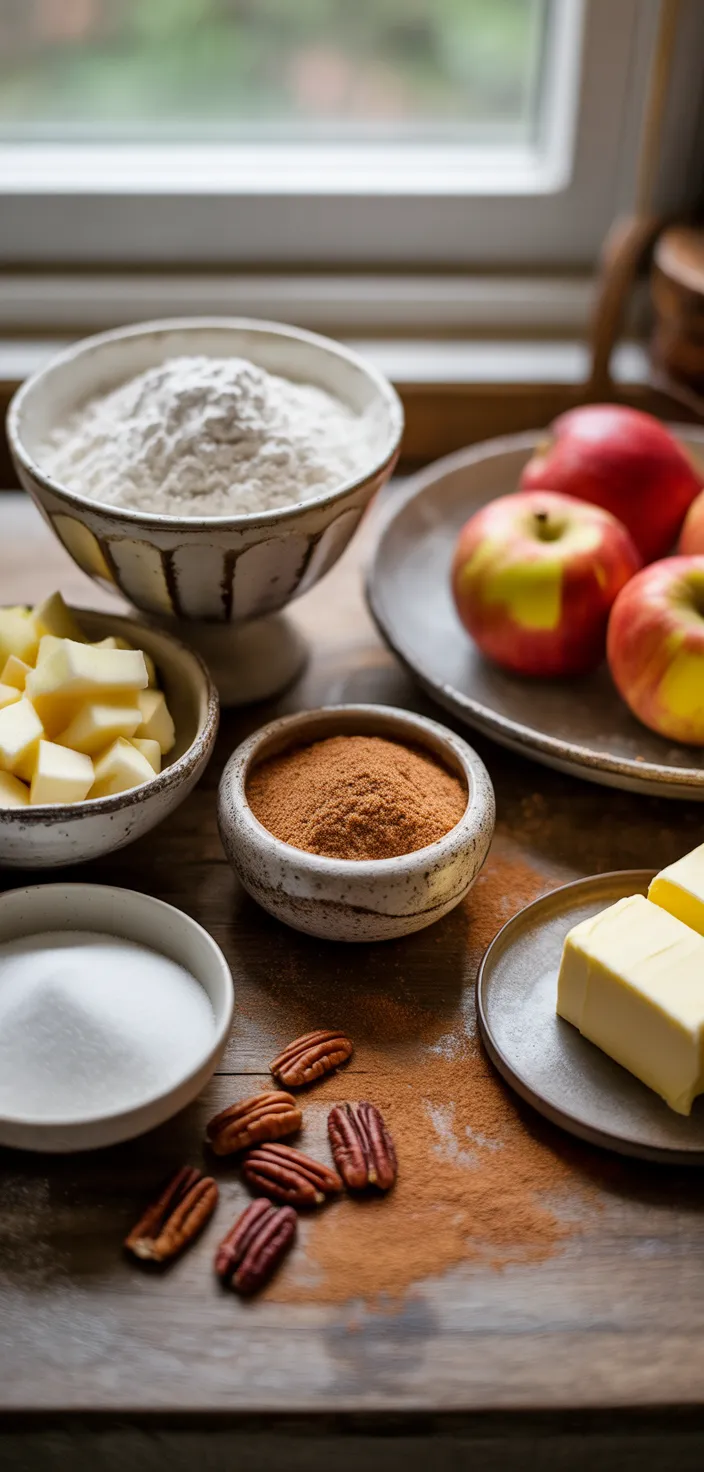 Ingredients photo for Apple Pie Cupcakes Recipe