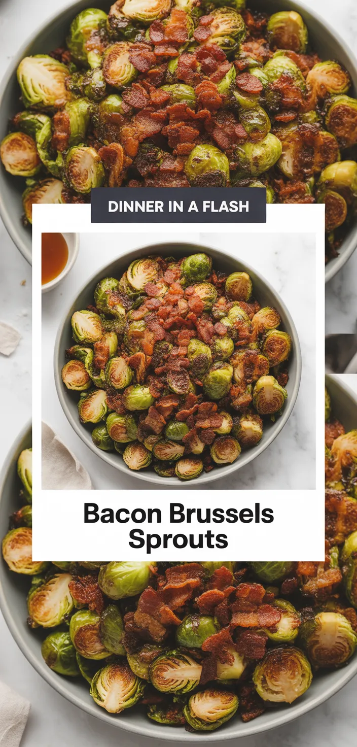 A photo of Bacon Brussels Sprouts Recipe