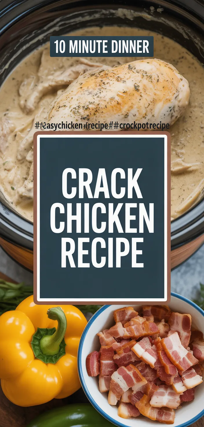 A photo of Crack Chicken Recipe