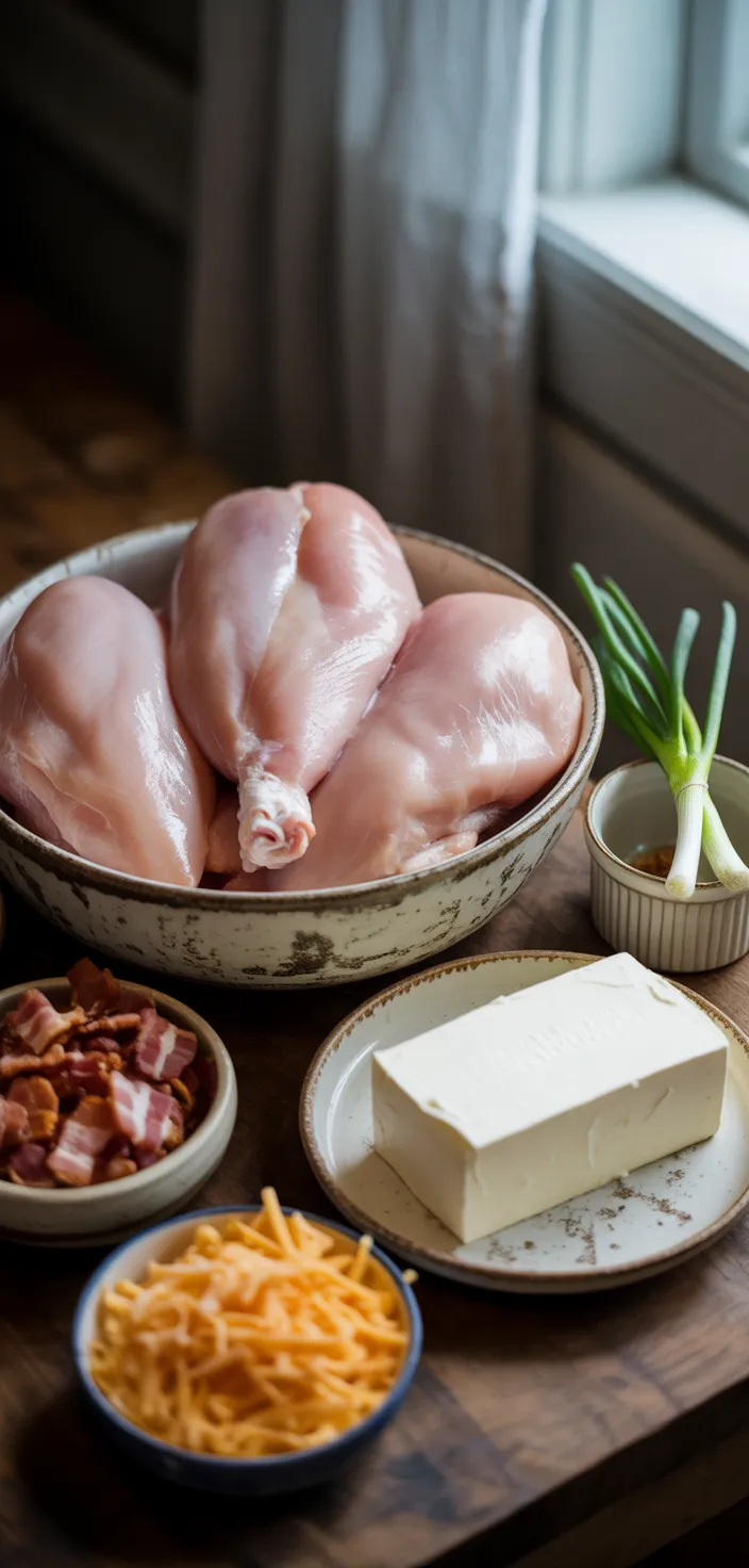 Ingredients photo for Crack Chicken Recipe