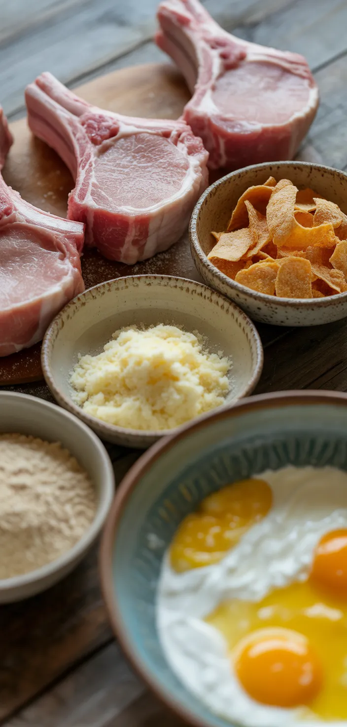 Ingredients photo for Air Fryer Pork Chops Recipe