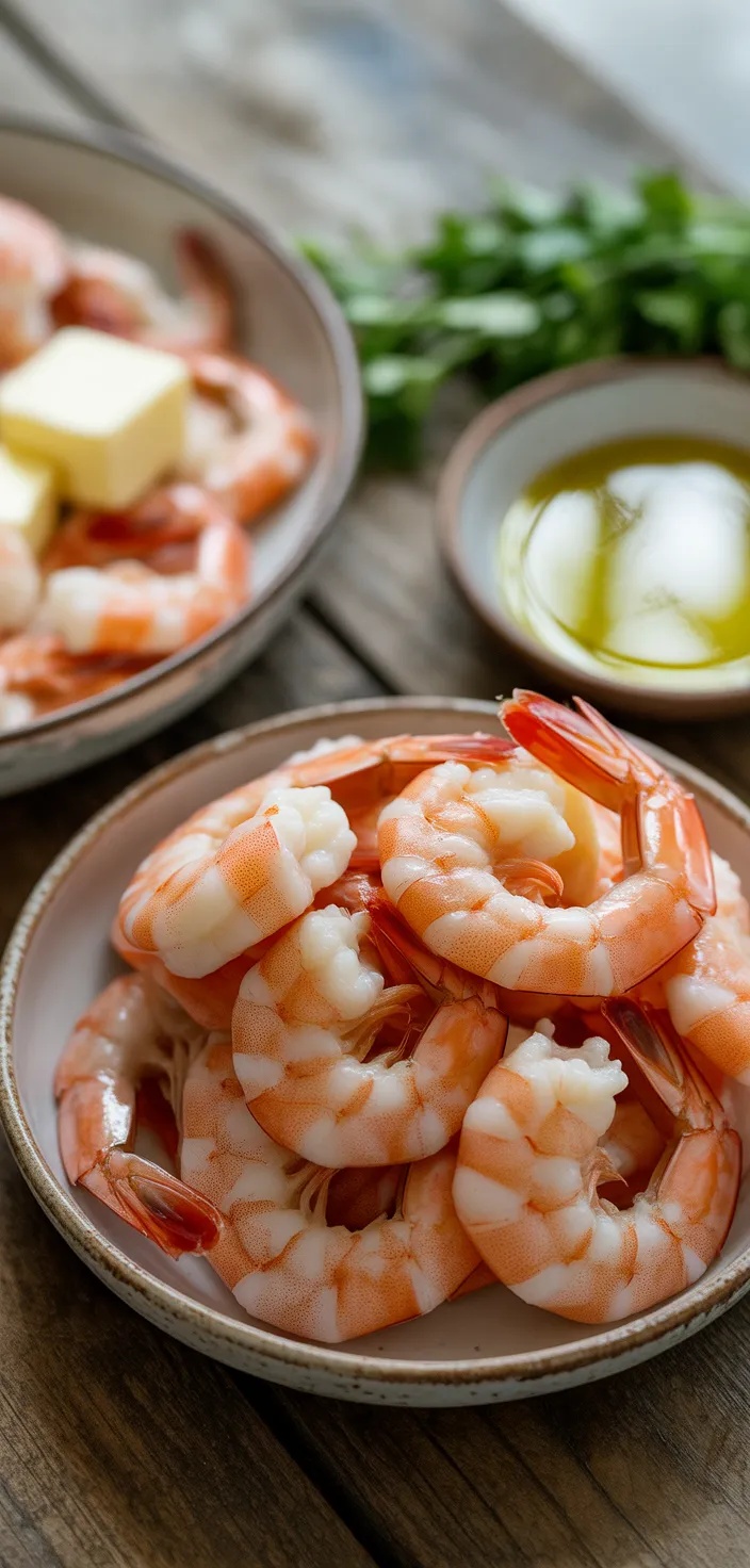 Ingredients photo for Quick & Easy Garlic Butter Shrimp Recipe